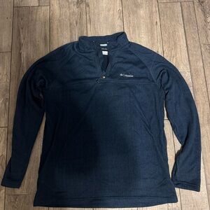 Columbia Dark Blue Omni-Wick Pullover